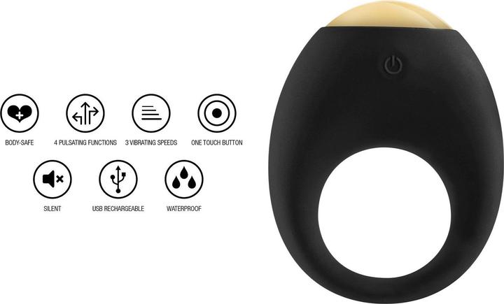 Produktbild ToyJoy LUZ Eclipse Penisring (3 cm)
