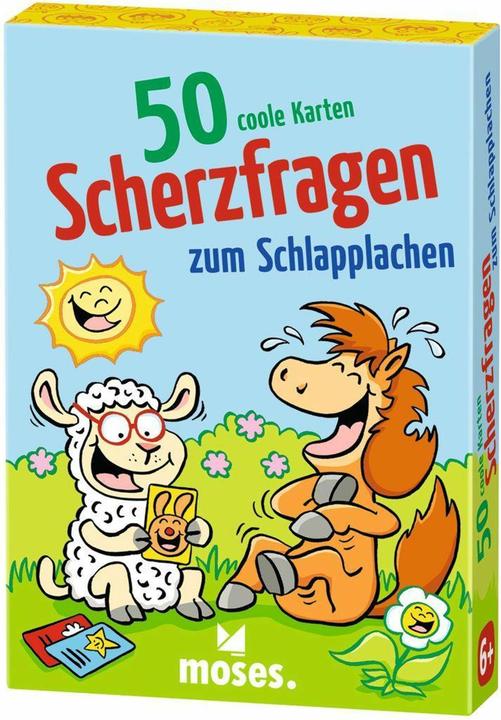 Magni 30255 Coole Schlapplachen, 50 Karten mit witzigen Scherzfragen für Kinder ab 6 Jahren, Witze-S (Deutsch)