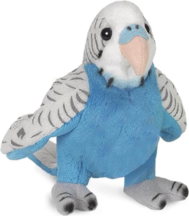 Produktbild Teddy Hermann Wellensittich blau 13cm (13 cm)