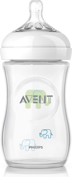 Philips Avent Éléphant Bouteille Naturel (260 ml)