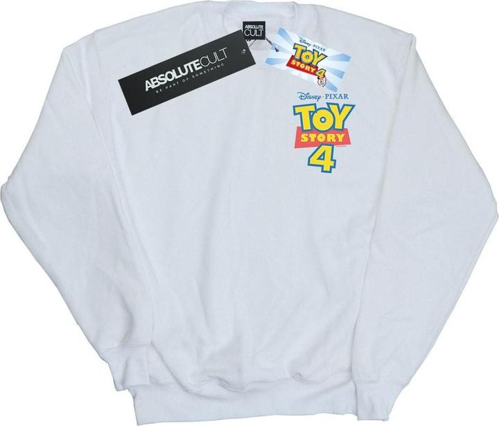 Disney Toy Story 4 Logo Breast Print Sweatshirt Mädchen