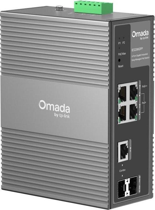 TP-Link Omada Switch 6x Gb Industrial IES206GPP (6 Ports)