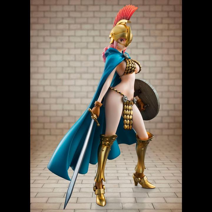 Actual product image Megahouse ONE PIECE - Statue PVC P.O.P S.A - Gladiator Rebecca