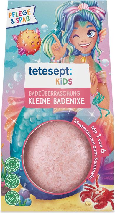 Produktbild Tetesept Sprudelball Badenixe 140 g (Badekugeln)