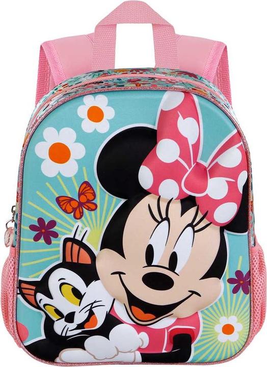 Immagine prodotto Karactermania Zaino Disney Minnie Mouse Figaro-Piccolo 3D, rosa, 26 x 31 cm, capacità 8,5 L