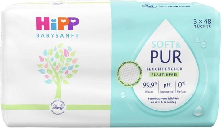 Produktbild Hipp Soft & Pure (144 Stück)