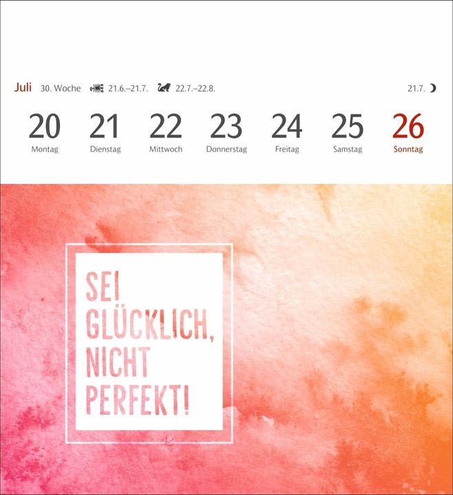 Image du produit Harenberg Positive-Sprüche-Kalender Postkartenkalender 2026 - Mit 53 Postkarten (Allemand)