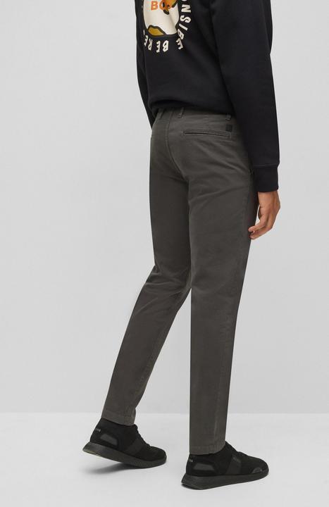 Actual product image BOSS Orange Schino-Taber Chino Tapered Fit Charcoal (W30/L32)