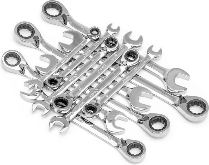 Image du produit SATA Clé à oeil, 12 pcs. Avec cliquet Avec interrupteur