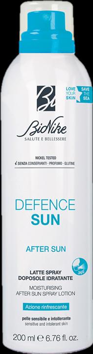 Actual product image BioNike DEFENCE SUN Latte spray doposole idratante (200 ml, After Sun Spray)