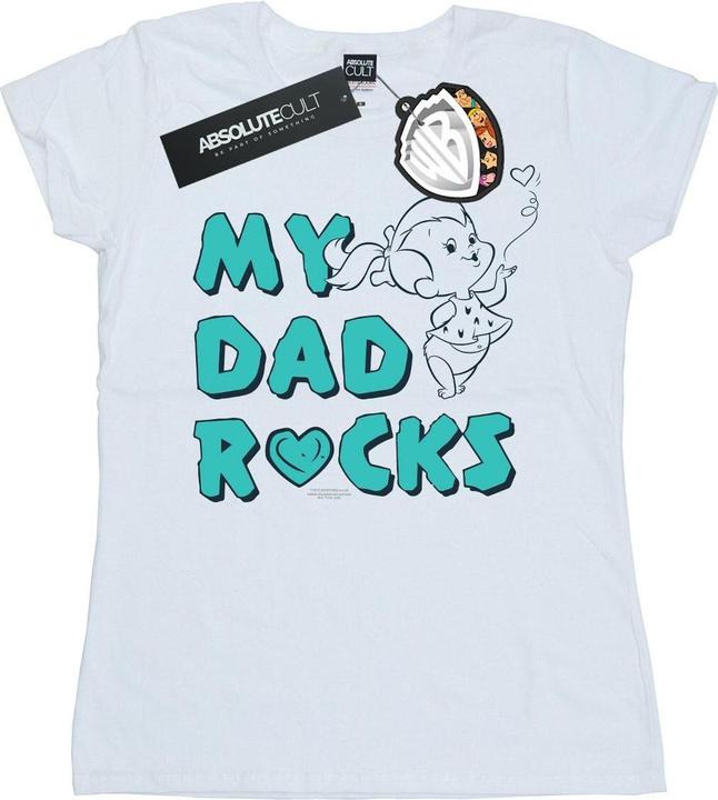 The Flintstones Pebbles My Dad Rocks TShirt (M)