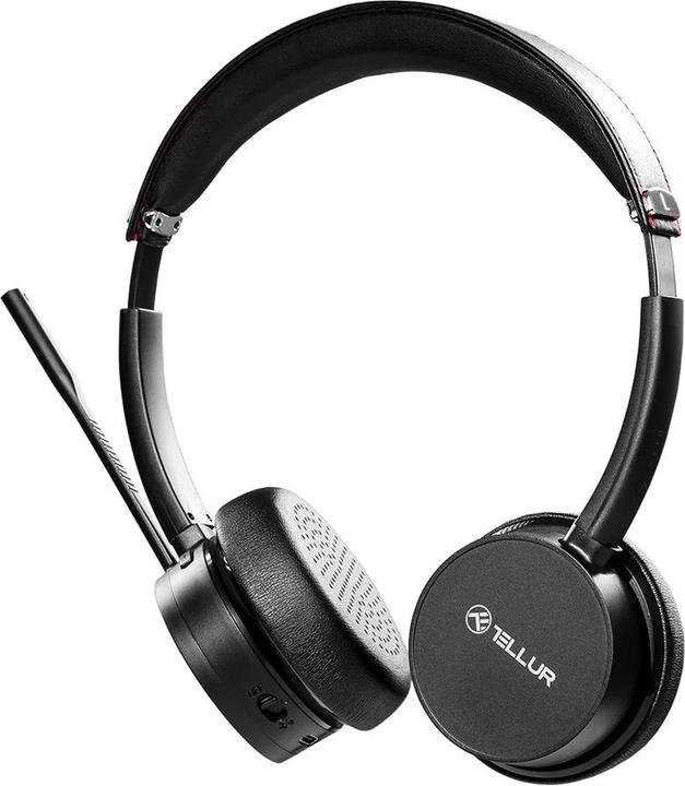 Image du produit Tellur Casque centre d'appels sans fil Voice Pro noir (Sans fil, USB-C)