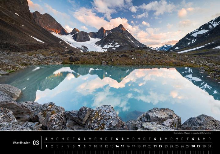 Image du produit Skandinavien Premiumkalender 2026 (50 x 35 cm, Couverture rigide, Allemand)