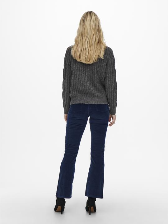 Produktbild JdY Reissverschluss-Zopfstrick- Strickpullover (M)