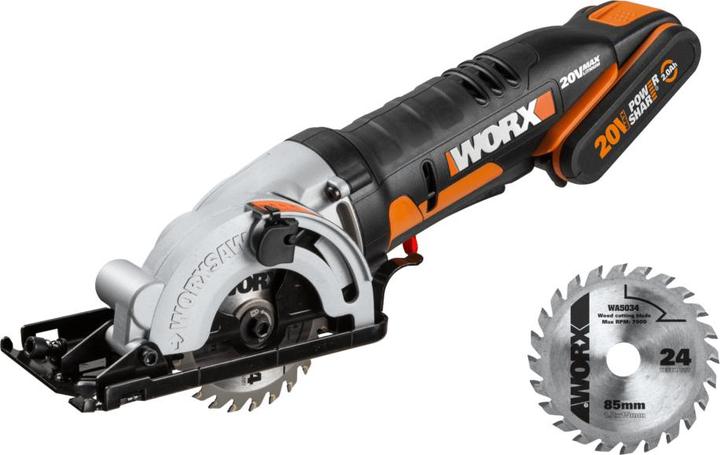 Productafbeelding Worx Handcirkelzaag 20V WX527.9