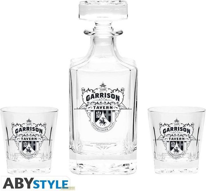 Actual product image ABYstyle Peaky Blinders Set : Caraffa / 2 bicchieri - Garrison (750 ml, 3 x)