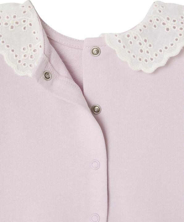 Produktbild Vertbaudet Bio-Kollektion: Baby Sweatshirt mit besticktem Kragen (74)