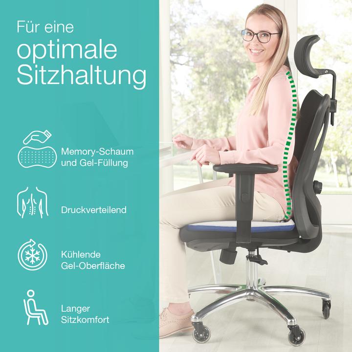 Produktbild Aktivshop Gel-Sitzkissen (40 x 40 x 4 cm)