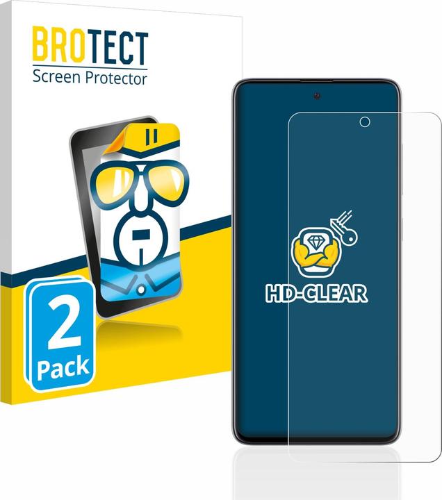 Produktbild BROTECT Schutzfolie Displayschutz Klar (2 Stück, Samsung Galaxy A51)