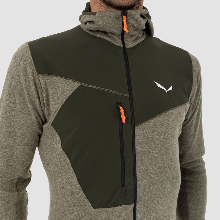 Immagine prodotto Salewa Maglietta Puez 2 Dry L/S con cappuccio e zip intera (M)