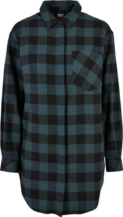 Produktbild Urban Classics Ladies Oversized Check Flannel Shirt Dress (XS)