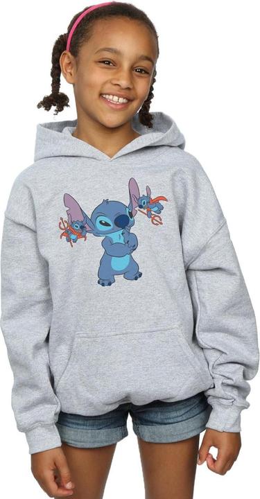 Produktbild Disney Lilo And Stitch Little Devils Kapuzenpullover Mädchen (140, 146)