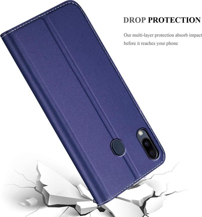 Immagine prodotto Cadorabo Copertina in stile libro di classe (Samsung Galaxy M20)