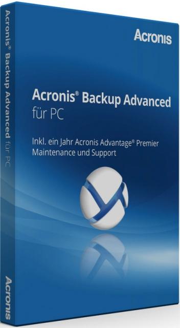 Produktbild Acronis Backup Advanced for PC 11.5 Renewal (9 User, 12 Monate)