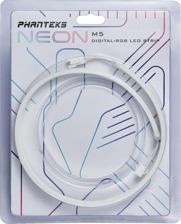 Produktbild Phanteks Neon Digital RGB LED-Strip - 55 cm, weiss (Mehrfarbig)