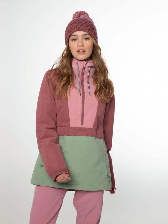Produktbild Protest Damen Anorak MOORENA 10K Wasserdicht Und Atmungsaktive PFC-Freie Petal Pink M/38 (38, M)