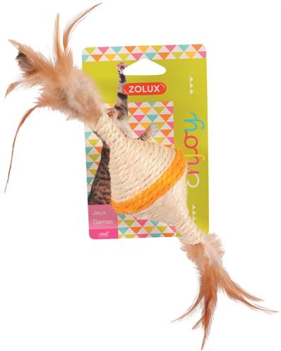 Actual product image Zolux Sisal Spinner Assorti (Play mouse cat)
