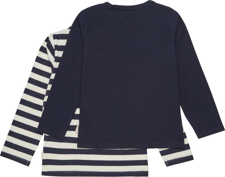 Immagine prodotto Minymo Maglietta Basic 34 L/S da bambino (confezione da 2) (122)