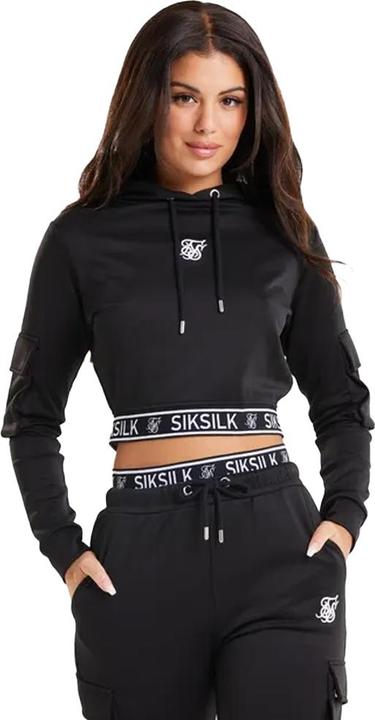 Siksilk Kurzes Hoodie