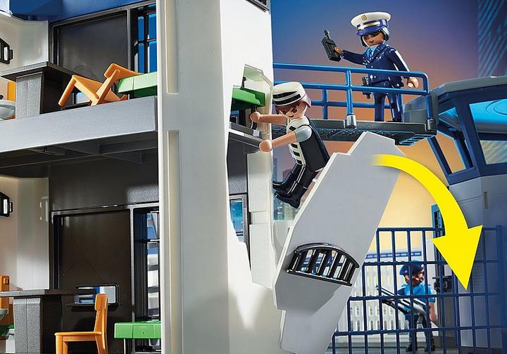 Productafbeelding Playmobil Intl. politiecommandocentrum met gevangenis (6872, Playmobil Stad Actie)