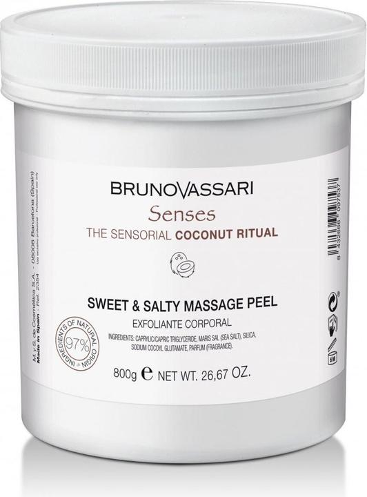 Image du produit Bruno Vassari Gel exfoliant à l'huile de coco - 650 ml (Gommage, 650 ml)