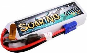 Actual product image Gens Ace G-Tech Soaring 4000mAh 14.8V 30C 4S1P Lipo Battery (14.80 V, 4000 mAh)