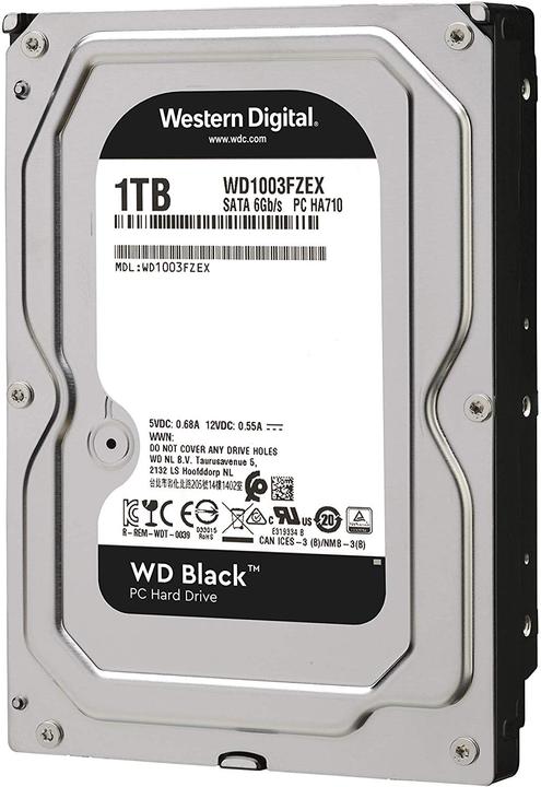 Immagine prodotto WD Nero (1 TB, 3.5", CMR)