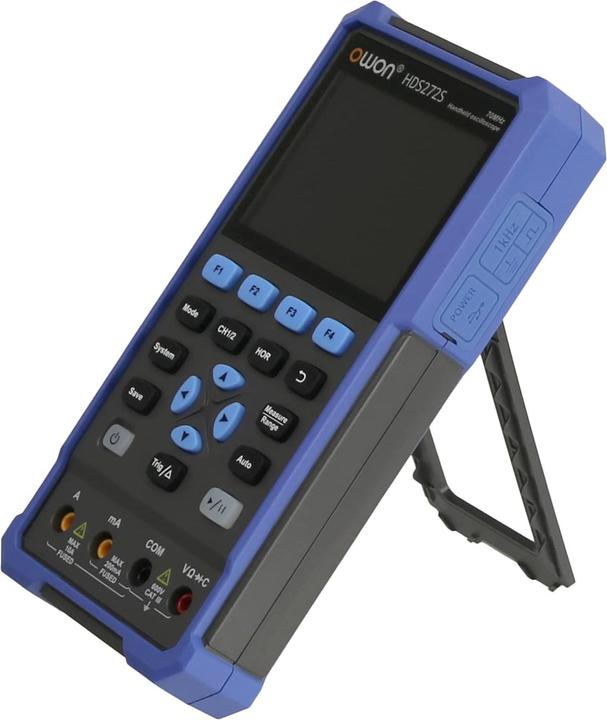 Produktbild Owon LCD-Oszilloskop mit Multimeter und Funktionsgenerator, HDS272S, 2-Kanal, 70 MHz