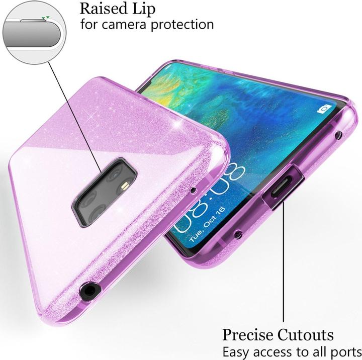Image du produit Nalia Étui pour téléphone portable à paillettes (Mate 20 Pro)