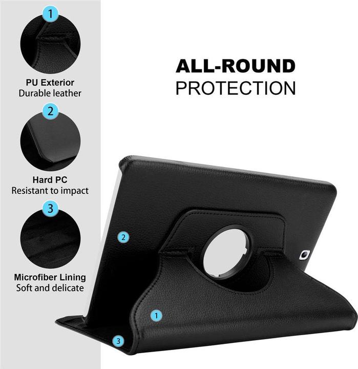 Actual product image Cadorabo Tablet Book Cover (Galaxy Tab S2 9.7)