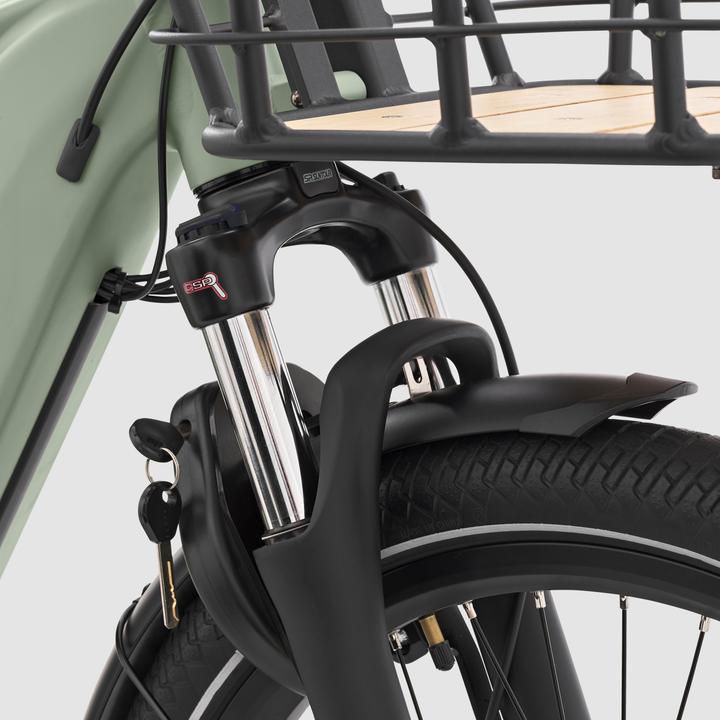 Actual product image Btwin Cargo R500E
