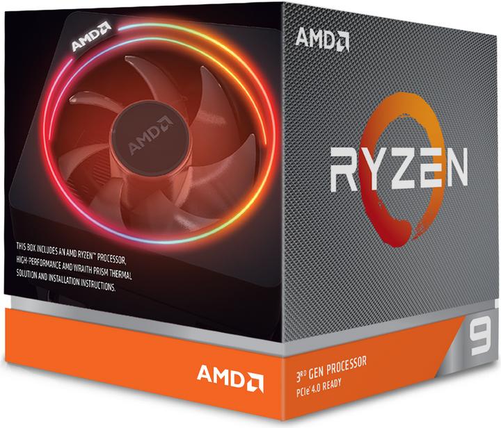 Actual product image AMD Ryzen 9 3900X (AM4, 3.80 GHz, 12 -Core)