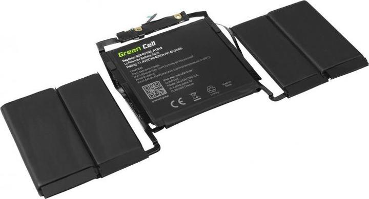 Produktbild GreenCell Laptop Battery A1706 for Apple MacBook Pro 13 2016-2017 - 11.4V - 4300mAh (4300 mAh)