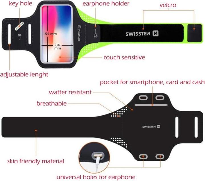 Image du produit Swissten Étui pour téléphone portable taille 7,0