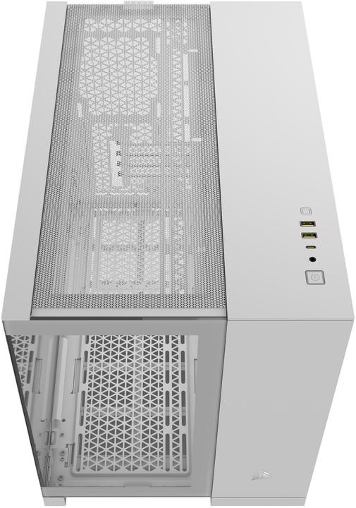 Actual product image Corsair Case iCUE 2500X RGB Midi TG white (mATX)