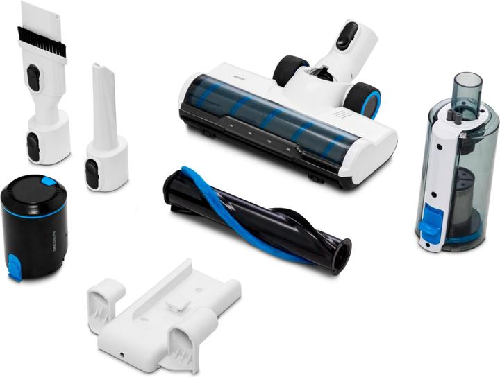 Actual product image Medion P250 cordless stick hoover with bagless cyclone technology
