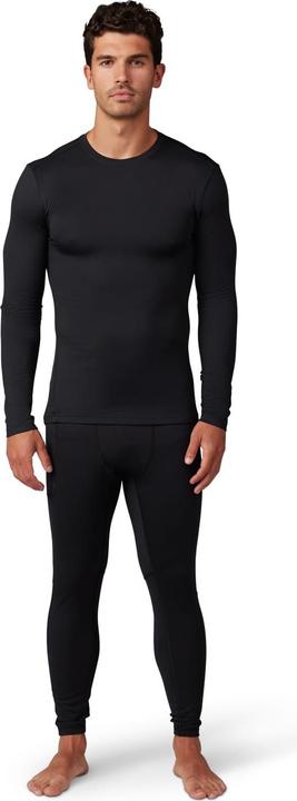 Actual product image Fox Tee 23 Tecbase Fire Ls Shirt Blk XL (XL)
