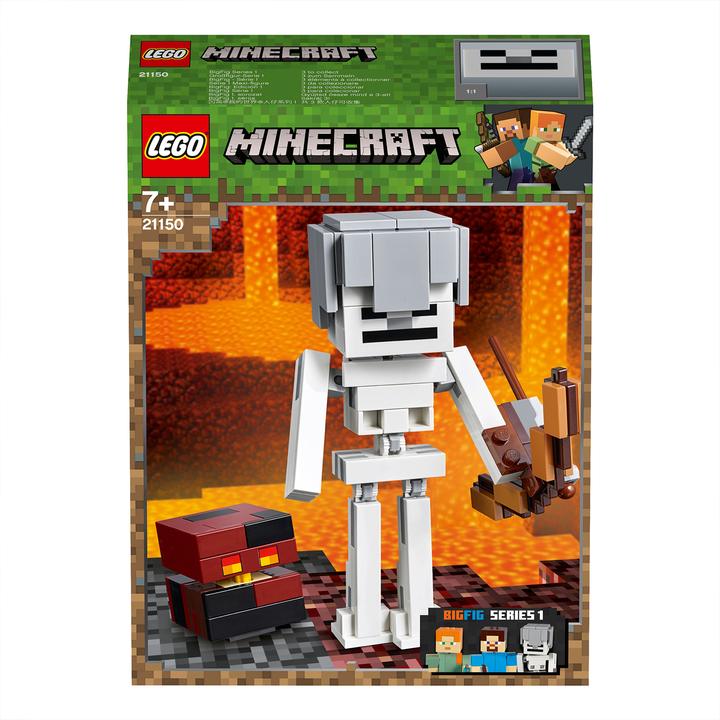 Actual product image LEGO Skeleton with magma cube (21150, LEGO Minecraft)