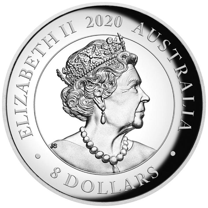 Actual product image The Perth Mint Silber 5 oz Känguru PP High Relief - 2020 (1.00, 2020)