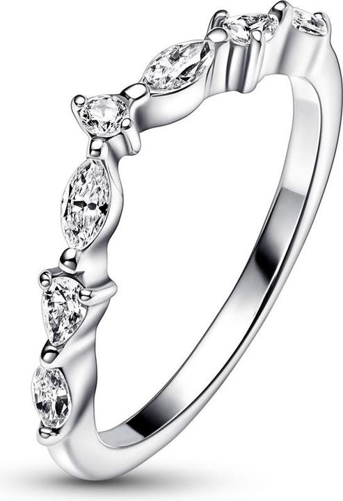 Immagine prodotto Pandora Anello alternato scintillante Timeless Wish (58, 925 Argento)